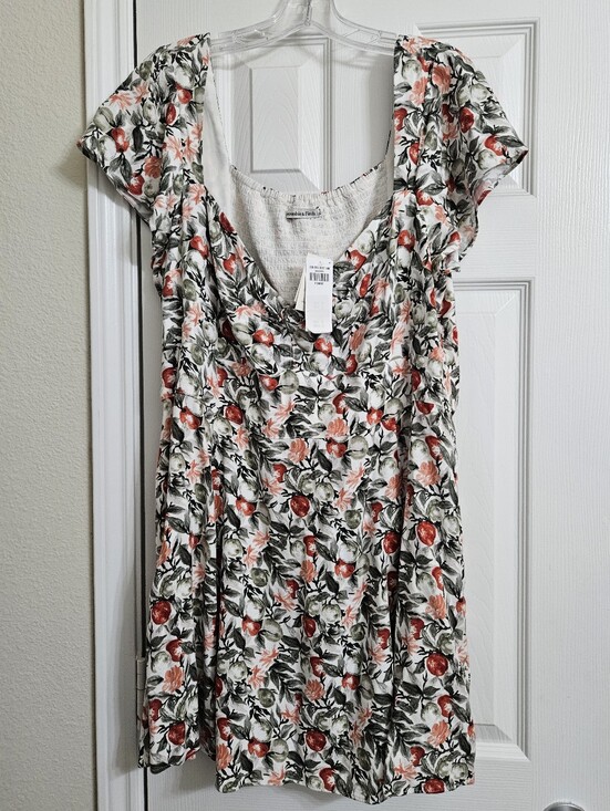 Abercrombie & Fitch Dresses & Skirts - New With Tags Abercrombie Tomato Dress With Pockets